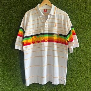 Striped Polo Giraffe Safari